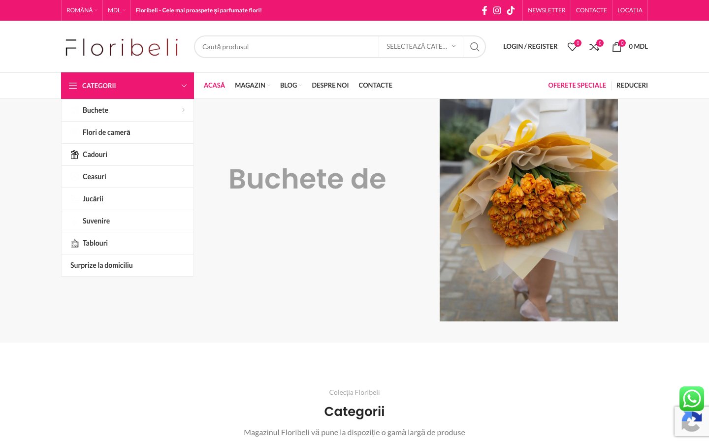 Floribeli – magazin online și optimizare SEO